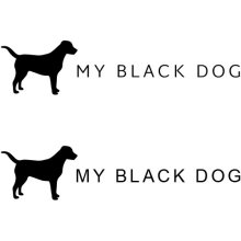 MY BLACK DOG MY BLACK DOG